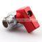 Mini ball valve micro 304 316 stainless steel brass 1/2 pn25 inch floating refrigeration brass ball valve