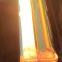 500V 5900W 3870mm Twin Tube Quartz Infrared Heating Lamp