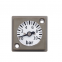 Miniature square pressure gauge, pneumatic pressure regulating valve installed with diagonal screws, multi-specification square gauge manufacturer