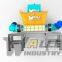 Industrial Crusher Shredding Machine Double Shaft Shredder for Waste Car Shell Metal Drum Barrel Tank Recycling Machine