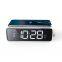 15W Fast Wireless Charging Stand LED Digital Display Alarm Clock with Phone Holder for Smartphones Output Power 5W 10W 15W