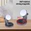Magnetic wireless charger large disc base zinc alloy foldable 360 degrees rotation suitable for iPhone AirPods 3 2 Pro iWatch