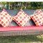 three seater red bean swing hanging chair