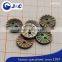 J&C Brown MOP shell buttons,pearl shell buttons for fashion shirt.BR002, BR007