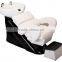 Guangzhou Wolesaler Beauty Salon Furniture ,Elegant Backwash Shampoo Chair Professional Hair Salon Wash basins