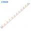 CNSDI Pin type 63A Copper Comb Busbar with PVC Enclosure for Circuit Breaker