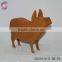 wholesale rusty metal cow garden ornament