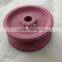 Textile ceramic guide wheel