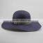 Cheap Factory price wide brim polyester hat vintage fedora hat purple fedora hat burgundy fedora hat 5colors