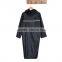 Long PVC polyester industrial waterproof raincoat