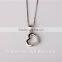 Hot Sale 925 Silver Delicacy Charms with Zircon, Fashion Crystal Pendant