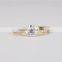 2016 Latest design 18k gold plated 925 silver diamond ring wholesale