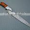 CITIZEN KNIVES,BEAUTIFUL CUSTOM HAND MADE DAMASCUS STEEL CHEF KNIFE