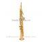 MSS-300 gold lacquer soprano saxophone from china supplier