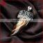 Personalized handmade ox horn fashion tiger eye pendant, hot jewelry trends 2015, cheap unique jewelry