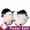 Super soft material wholesale stuffed hot sale plush animal slipper