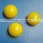 yellow polyurethane ball PU round ball manufacturer china