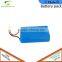 Authentic lithium ion 18650 battery 7.4V 2200mah~12000mah rechargeable battery pack