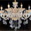 Hot selling elegent crystal decoration chandelier on Alibaba