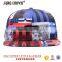 America snapback cap with metal plate