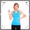 2016 new design seamless wholesale women camisole with lace on back-neck