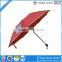 3 folding gift umbrella wholesale cheap umbrellas with red color