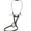 The snake Professional Cardiology Stethoscope Black