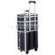 4in1 Interchangeable Pro Aluminum Rolling Makeup Case