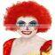 Affordable Afro Clown Hair Football Fan Adult Child Costume Curly Wig