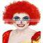 Yellow Curly Afro Wig Circus Clown Football Fan Fancy Dress