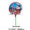 2016 Advertising Inflatable Chirstmas santa clause foil balloon cupstick shaped helium balloon for christmas party decoration