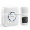 Forrinx Wireless Doorbell Kit with 1000-feet Range,IP44 Waterproof Transmitter,52 Melodies, Portable Music Wireless door bell