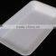Disposable plastic food serving trays