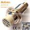inductive sensor for metal detection TRC18-8DN2 M18 with connectors proximity sensor housing