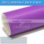 Stretchable Removable Glue 3D Automobile Carbon Fiber Vinyl Sheet