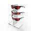Simple Design Plastic Plexiglass Sunglasses Display Stand