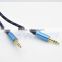 Premium Metal Stereo Audio Cable 3.5mm braided Aux cable for phone