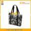 Custom Logo Printed Insulated Shopping Cooler Tote Bag With Front Pocket