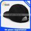 Custom 6 Panel Black Baseball Cap Without Logo High Quality Hats And Caps Men