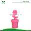 Silicone leave style stainless steel 18/8 tea infuser,water bottle tea strainer with silicone