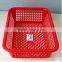 Nontoxic basket HDPE/ PP mesh fruit vegetable basket