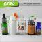 30ml 50ml childproof glass dropper bottle for oliver oil essential oil