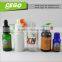 30ml green jar silver lid glass dropper bottle for e cigrette