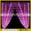 RGBW fashion led luminous lighting fiber optic curtain