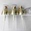 All gold UV 20/410 cream lotion pump with overcap
