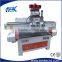 servo motor with economic style 9.0KW HSD air cooling spindle engraver cutter panels/instruments carving lathe machine