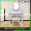Modern Cheap Wooden Dressing Table with 1 Mirror