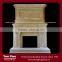 Indoor Used Freestanding Decorative Marble Electric Fireplace