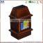 Made in china custom solid wooden memory cremation coffin pet urns wholesale