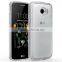 Samco Clear Shock Absorbing Ultra Hybrid TPU Bumper+Acrylic Transparent Back Panel Cases for LG K5